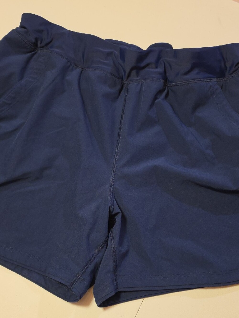Lands' End Dark Navy Women's Swim Athletic Shorts